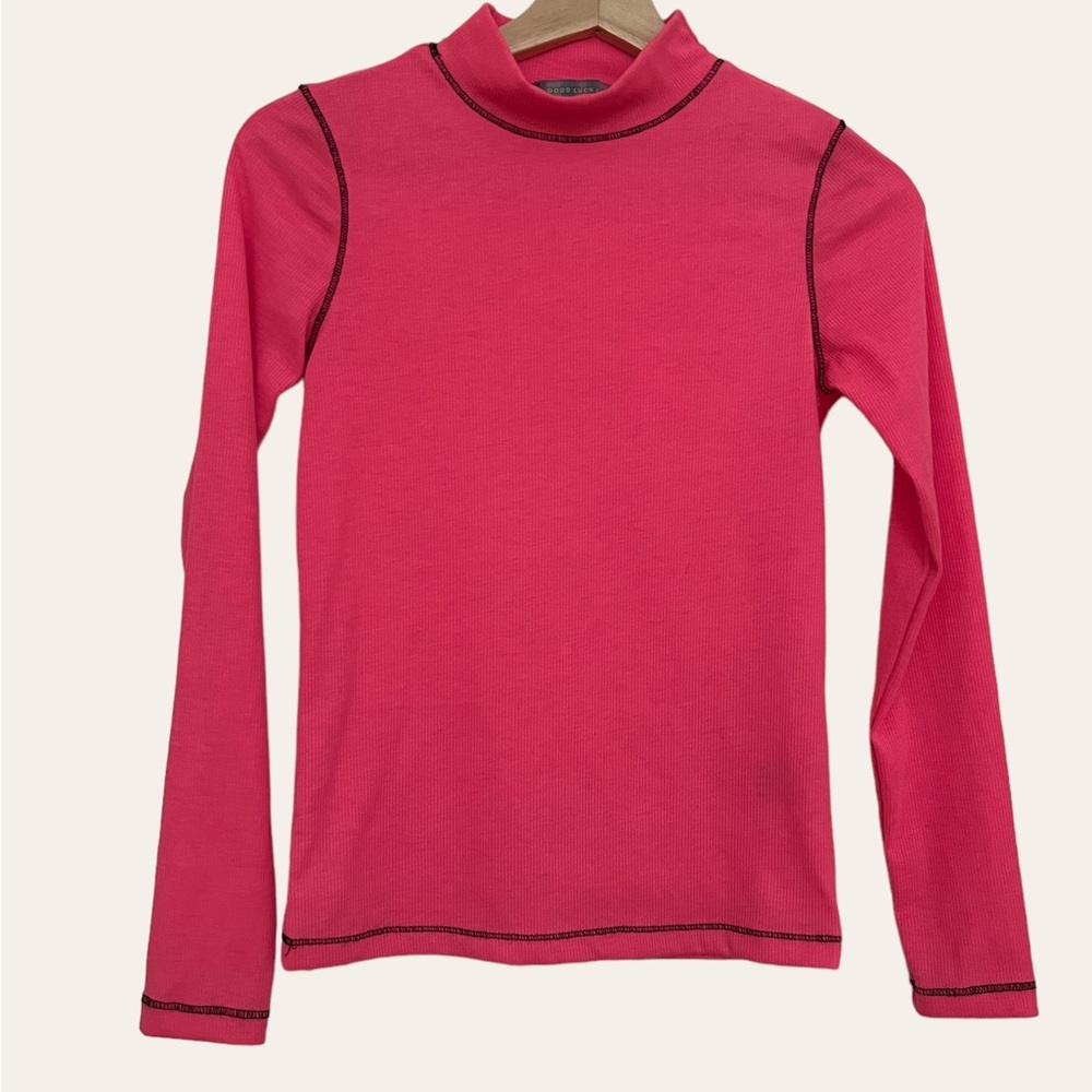 Good Luck Gem Mock Neck Turtleneck(NWOT) - Picture 1 of 3